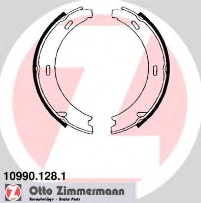 Купить ZIMMERMANN 10990.128.1 Колодки торм.барабан.