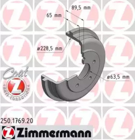 Купить ZIMMERMANN 250.1769.20 Барабан торм.задн.
