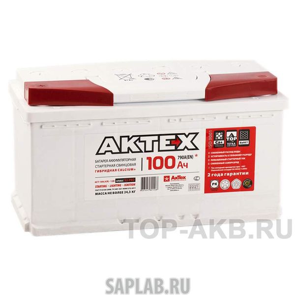 Купить АКТЕХ ATEFB100ЗL Аккумулятор АКТЕХ EFB 100 А/ч 352x175x190 EN920 АКТЕХ ATEFB 100-З-L