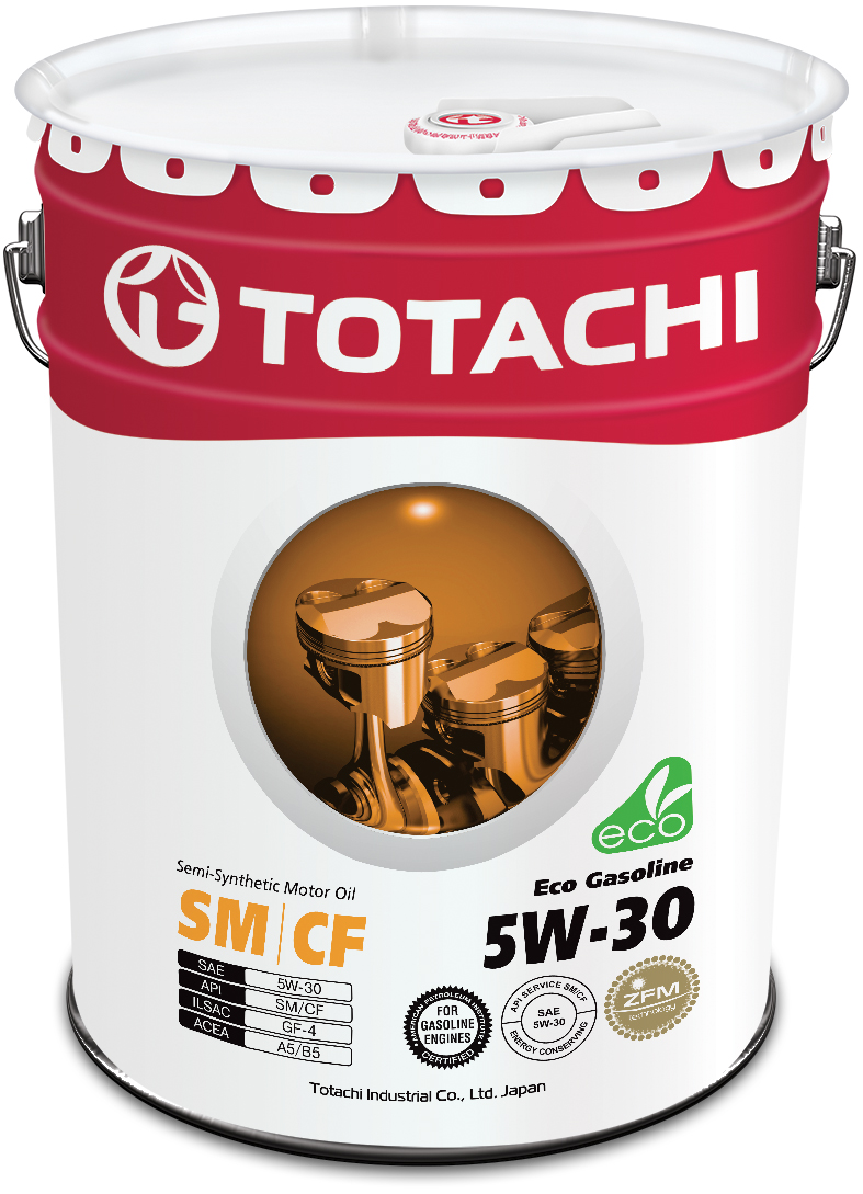 Купить Totachi 4562374690363 Eco Gasoline Semi-Synthetic SM/CF 5W-30, 20л