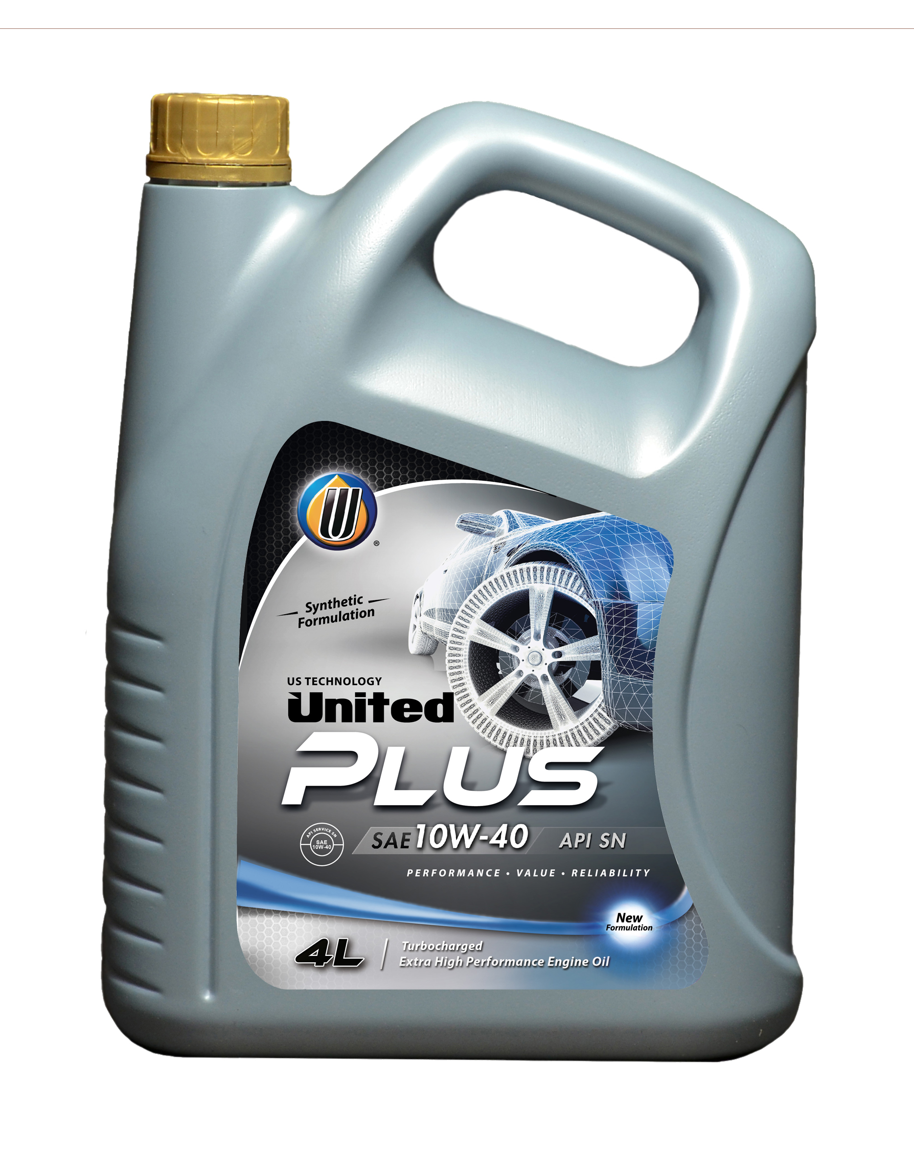 Купить United 8886351347252 Plus 10W40