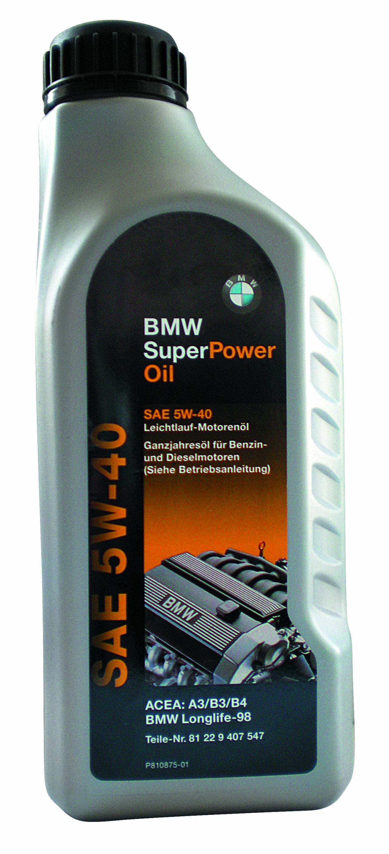 Купить Bmw 81229407547 Super Power 5W-40