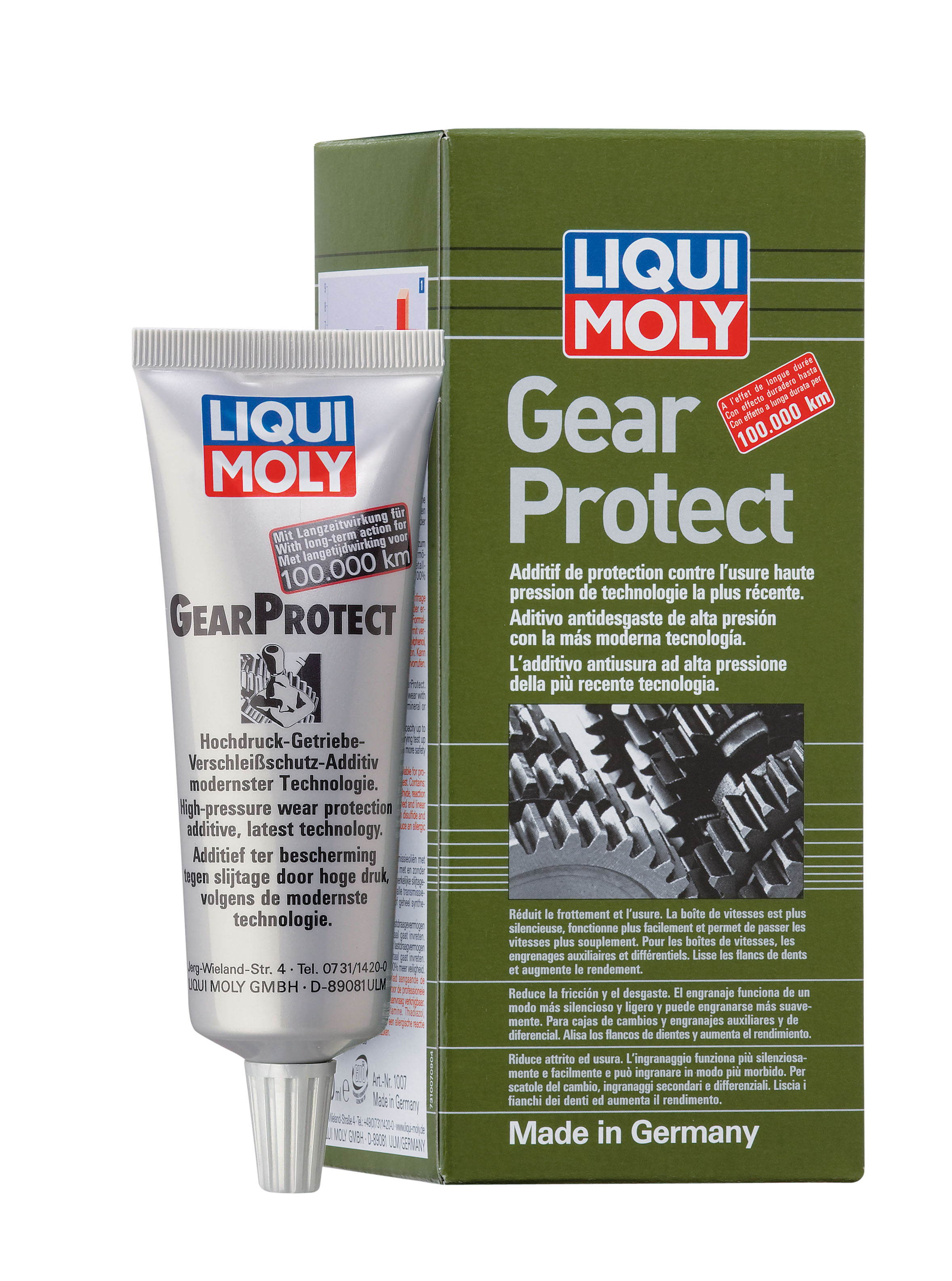 Купить Liqui moly 1007 Средство для долговременной защиты трансмиссий GearProtect