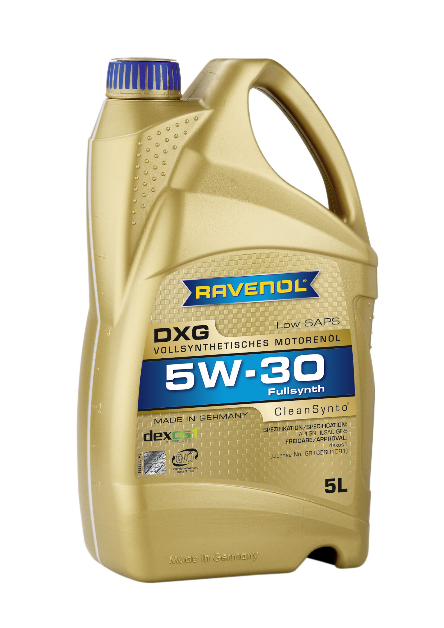 Купить Ravenol 4014835732353 DXG SAE 5W-30 ( 5л)