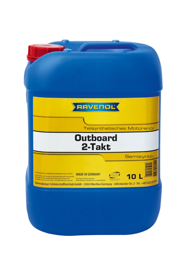Купить Ravenol 4014835728349 Outboardoel 2T teilsynth., 10л
