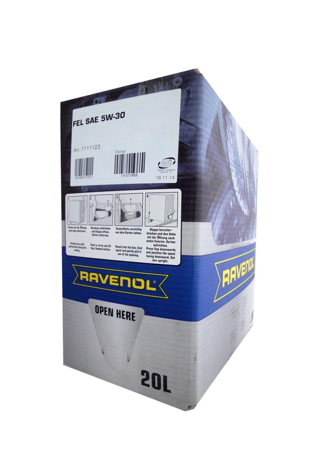 Купить Ravenol 4014835773721 FEL SAE 5W-30 (20л)