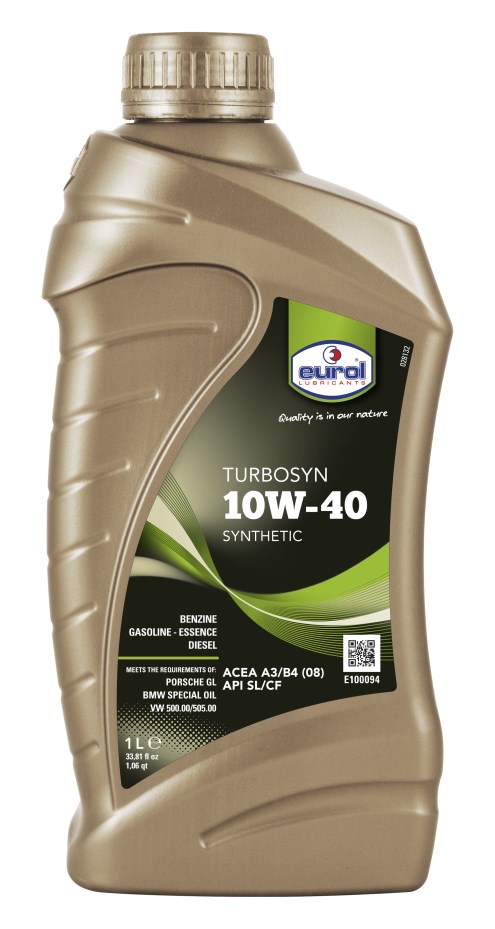 Купить Eurol E1000941L  Turbosyn 10W-40 SL/CF, 1л