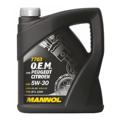 Купить Mannol 4036021401461 O.E.M. for Peugeot Citroen 5W-30