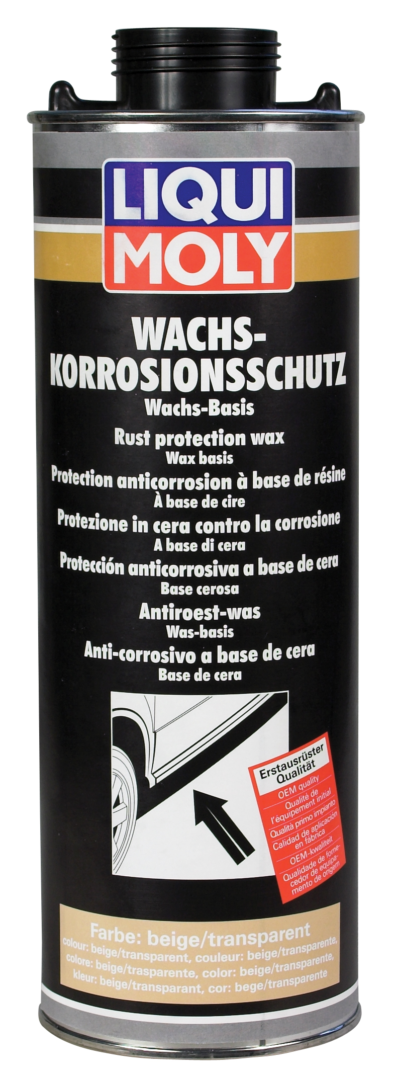 Купить Liqui moly 6104 Антикор воск/смола (коричневый/бесцветный) Wachs-Korrosions-Schutz braun/transparent