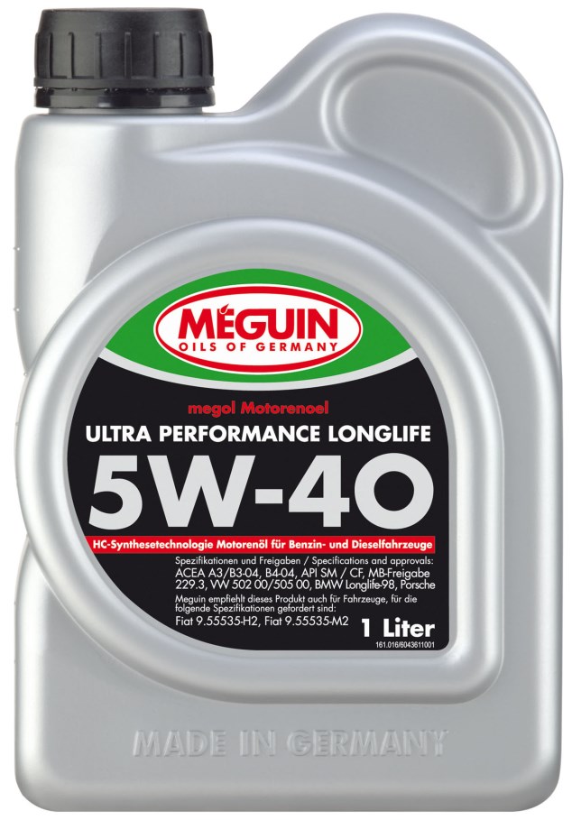 Купить Meguin 4361 Ultra Performance Longlife SAE 5W-40