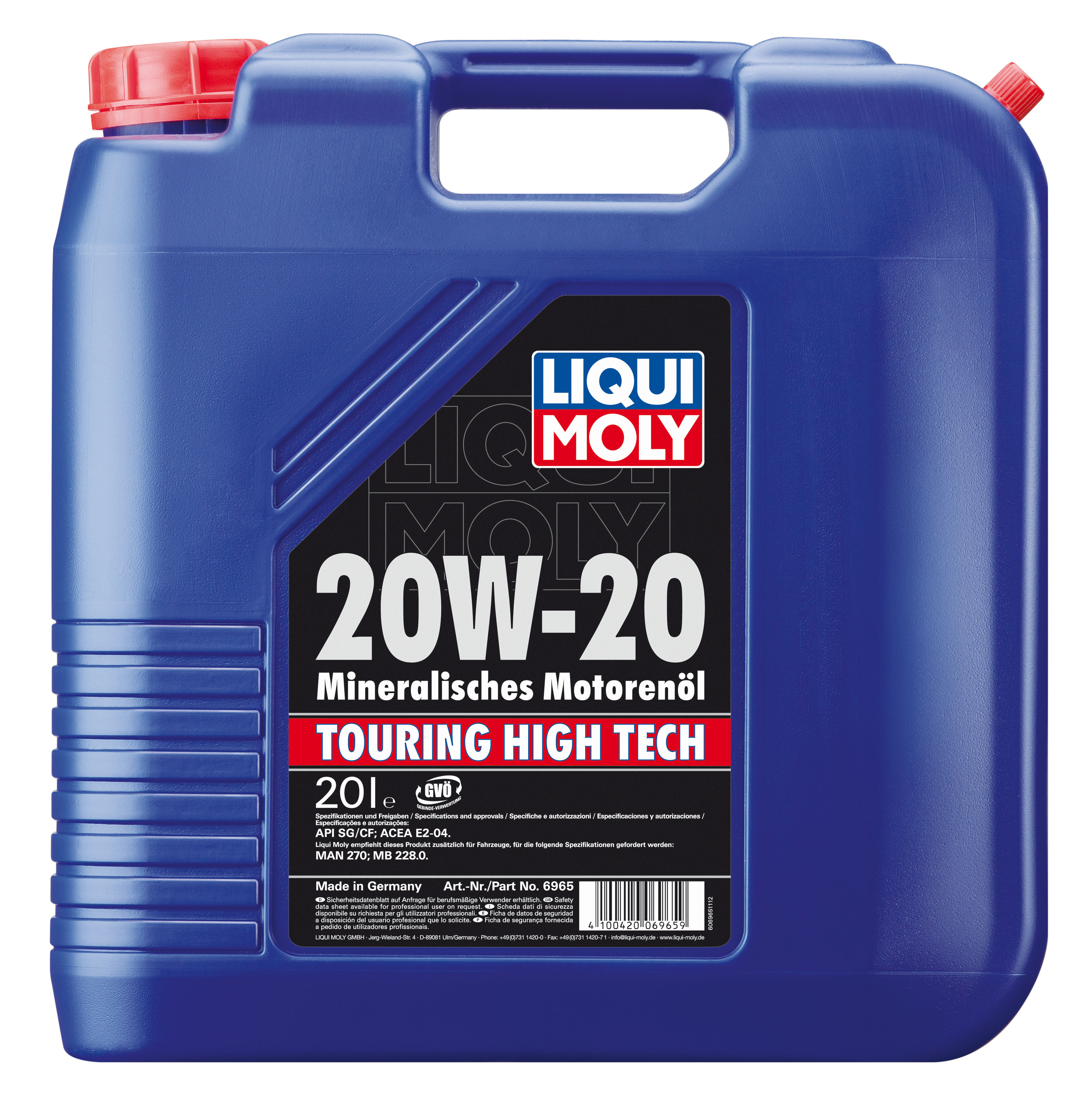 Купить Liqui moly 6965 Минеральное моторное масло