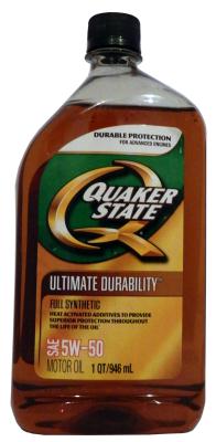 Купить Quaker state 073102046726 Ultimate Durability SAE 5W-50 Full Synthetic Motor Oil