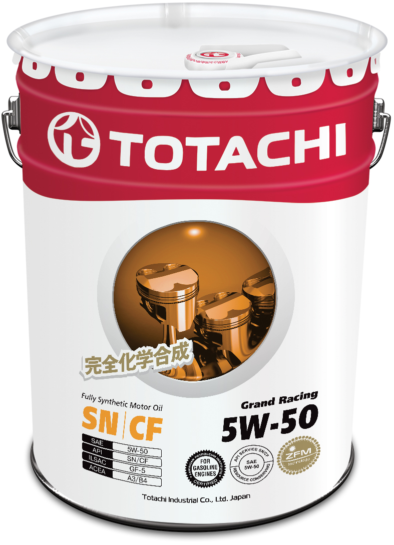 Купить Totachi 4562374690714 Grand Fuel Fully Synthetic SN/CF 5W-50, 20л