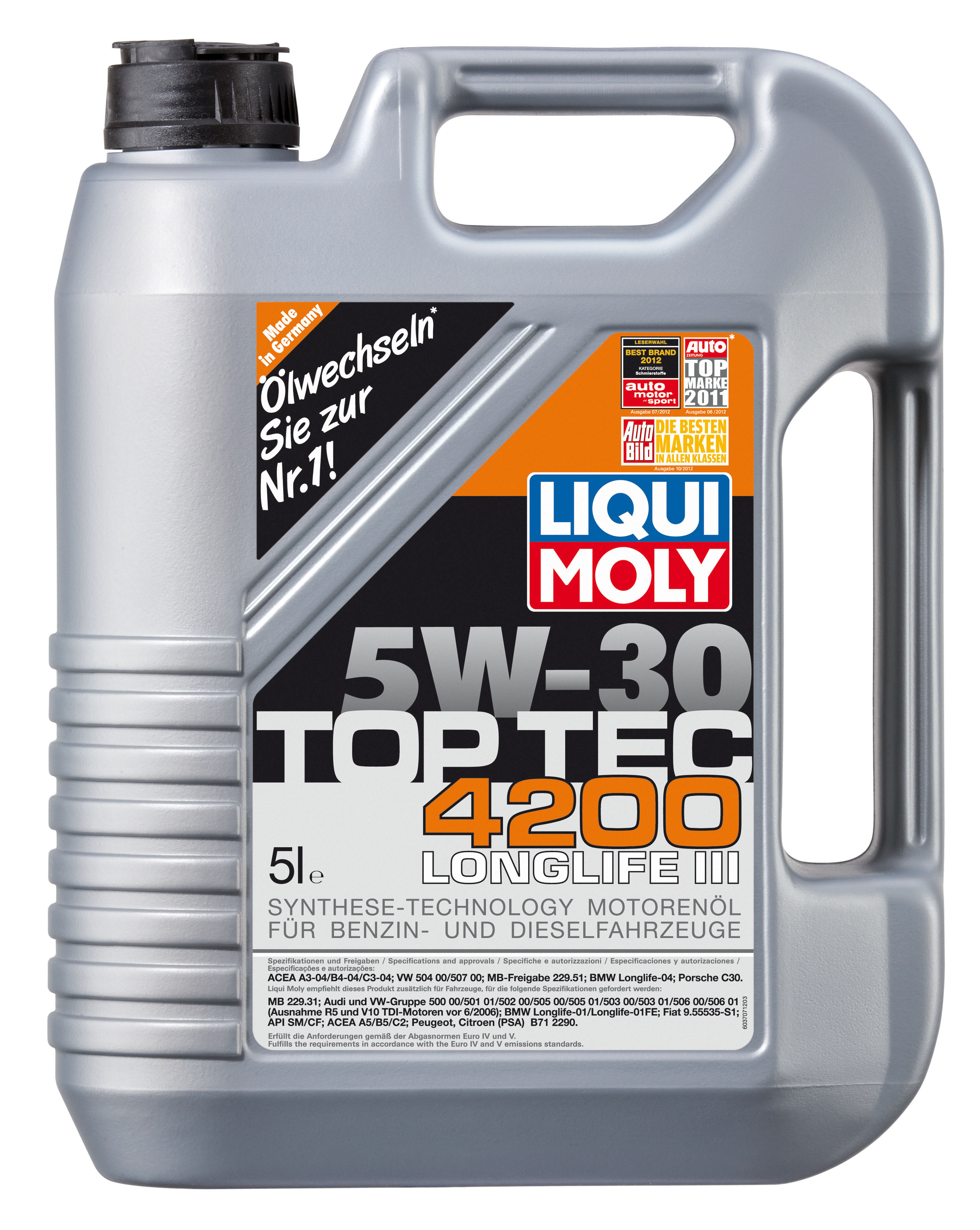 Купить Liqui moly 7661 НС-синтетическое моторное масло