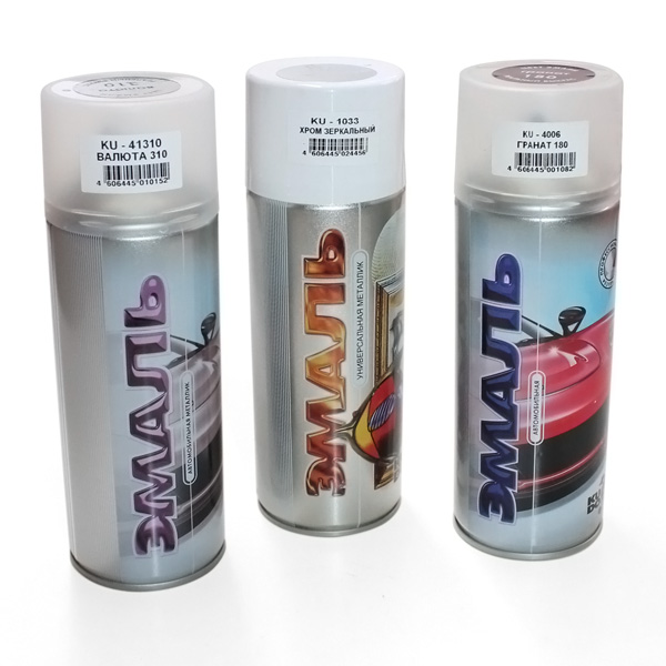 Купить Kudo KU41310 Краска автомобильная металлиз. аэрозоль, 520мл