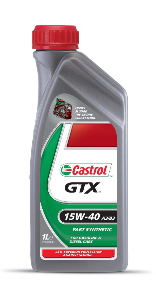 Купить Castrol 14F733  GTX 15W-40, 1 л