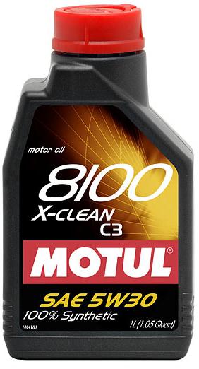 Купить Motul 102010 8100 X-Clean C3