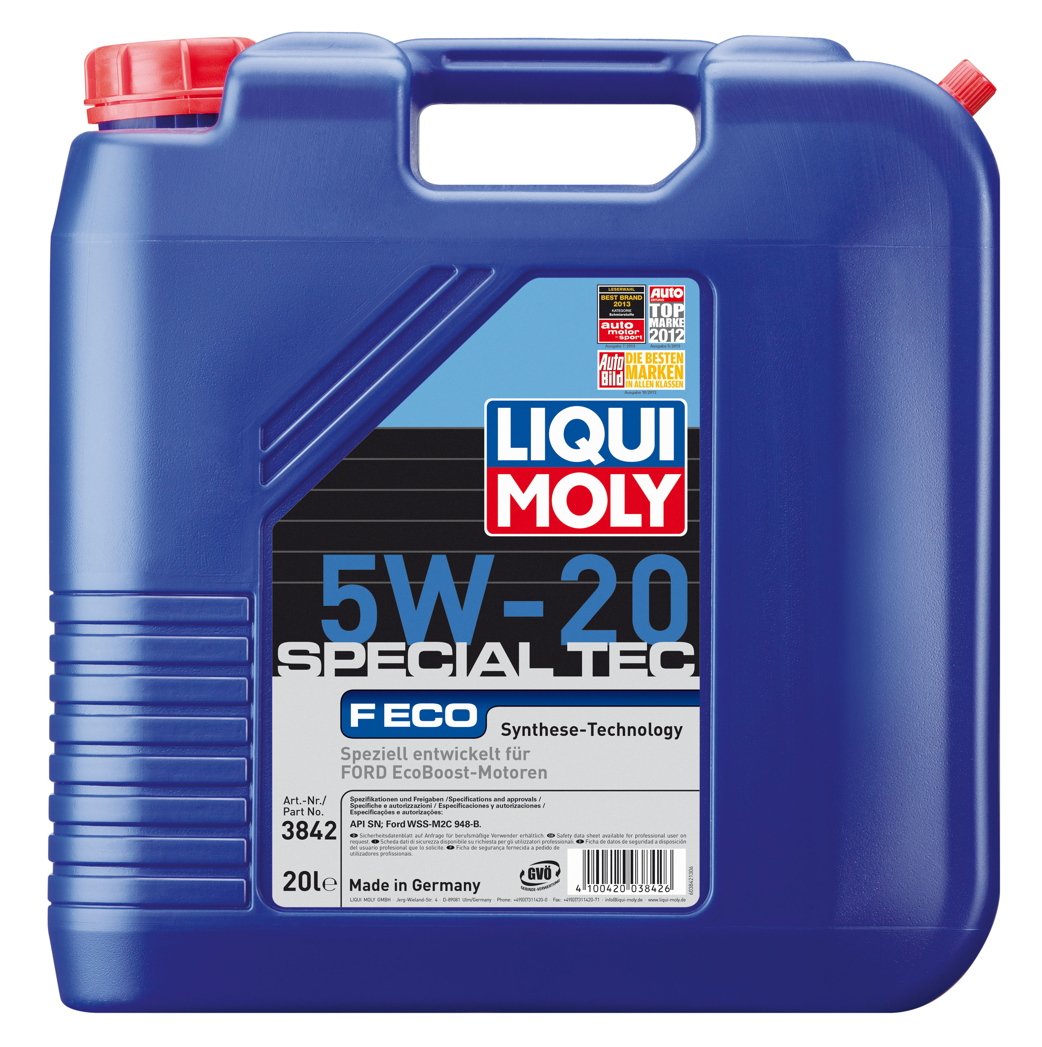 Купить Liqui moly 3842 НС-синтетическое моторное масло