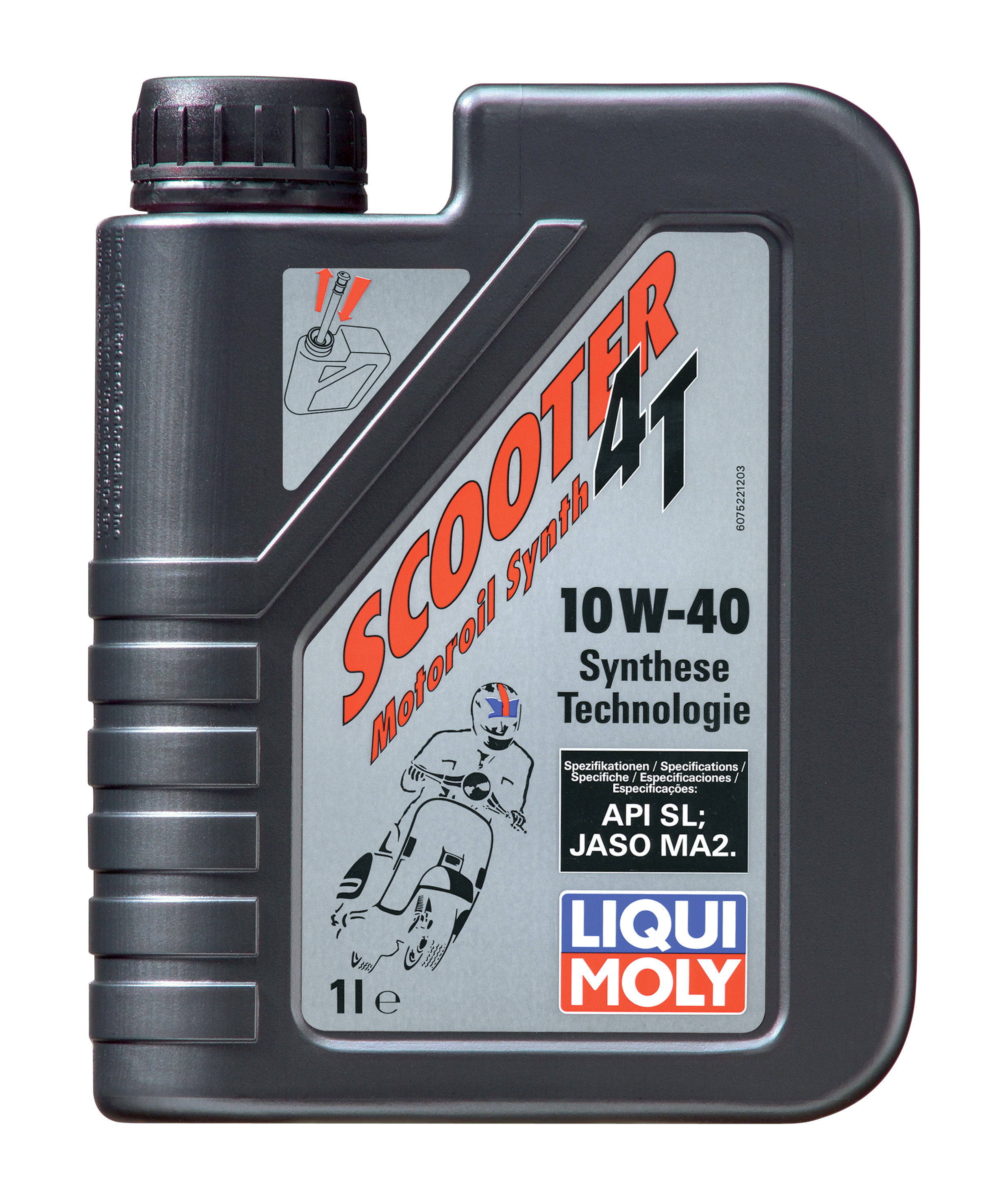 Купить Liqui moly 7522 НС-синтетическое моторное масло для скутеров