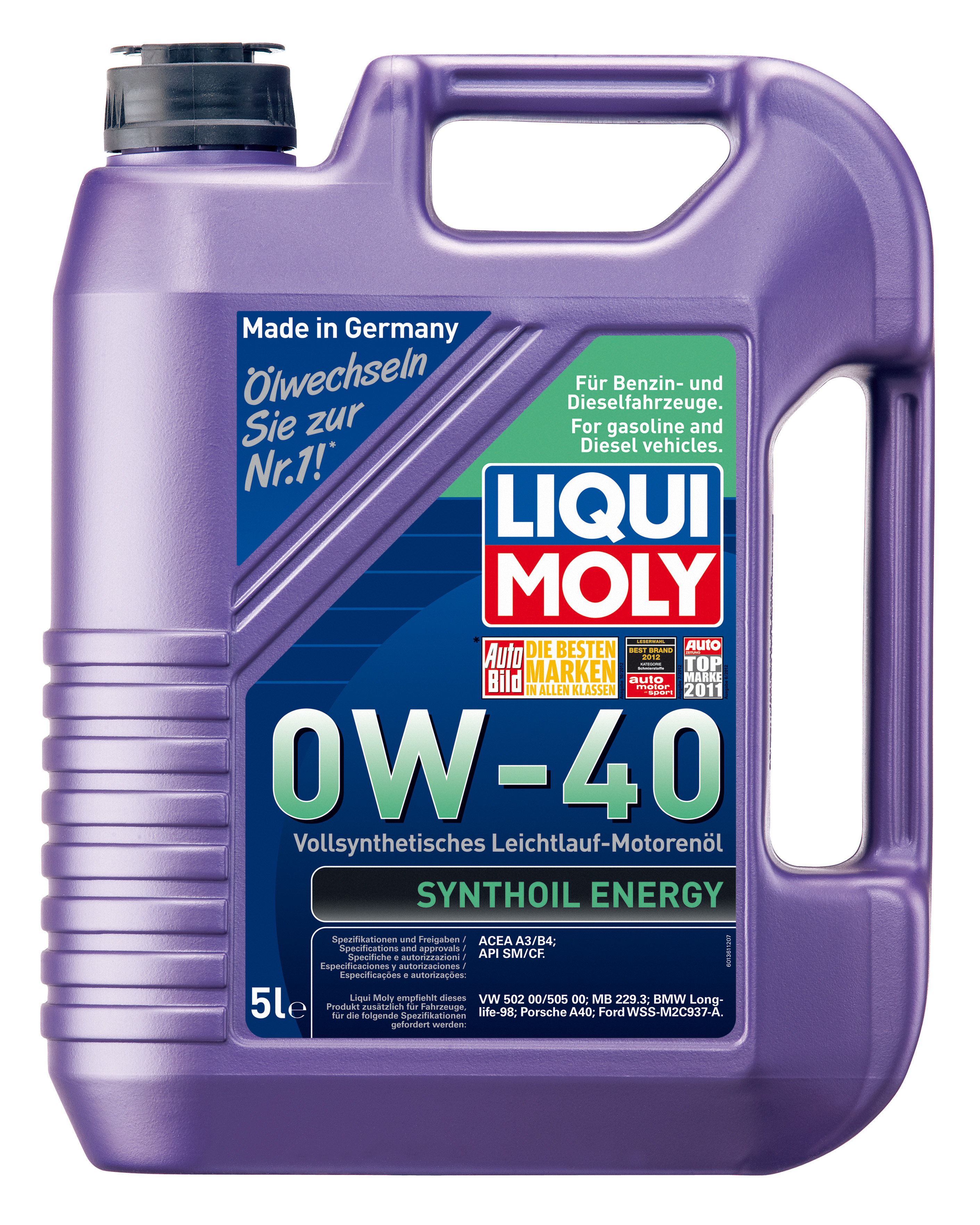 Купить Liqui moly 1923 Синтетическое моторное масло