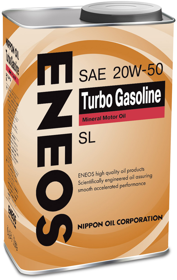 Купить Eneos OIL1443 Turbo Gasoline SL 20W-50, 0.946л